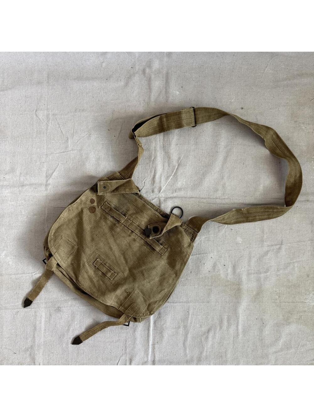 Vintage WW2 US Army M1942 Canvas Field Pack Utility Bag